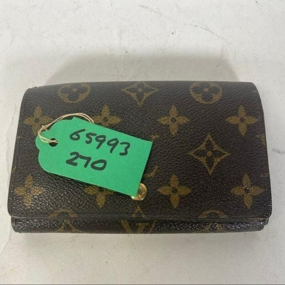 Authentic Louis Vuitton Wallet Porte Monnaie Billets Tresor Bifold LV Vintage - Picture 6 of 13